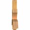 Ekena Millwork Davenport Rough Sawn Timber Gable Bracket, Western Red Cedar, 96"W x 24"H x 4"D x 4"F, 6/12 Pitch GBW096X24X0404DAV00RWR - alternate 5